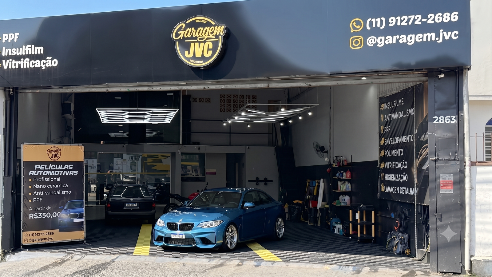 Garagem JVC Películas e Acessórios